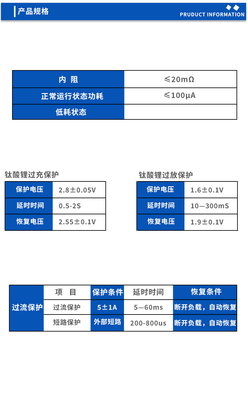 2产品规格