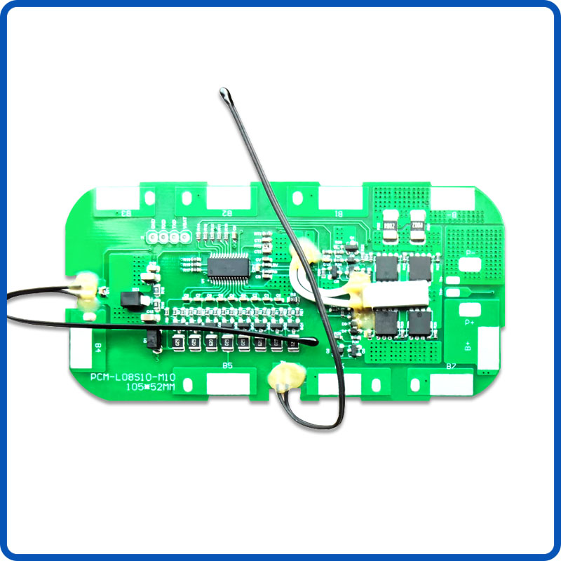 8节锂电/磷酸铁锂/钠离子保护板PCM-L08S10-M10